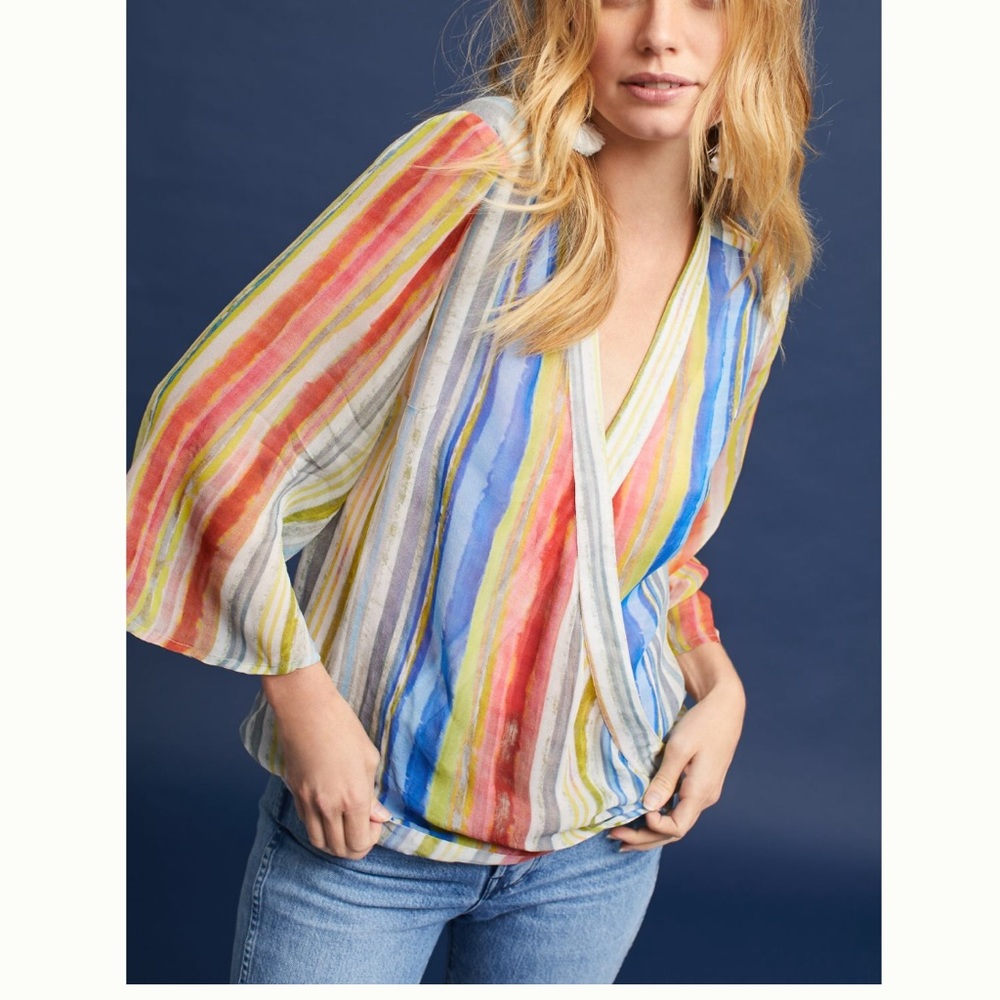 Chiffon Wrap Top